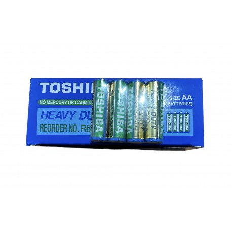Батарейки Toshiba AA r06 пальчик